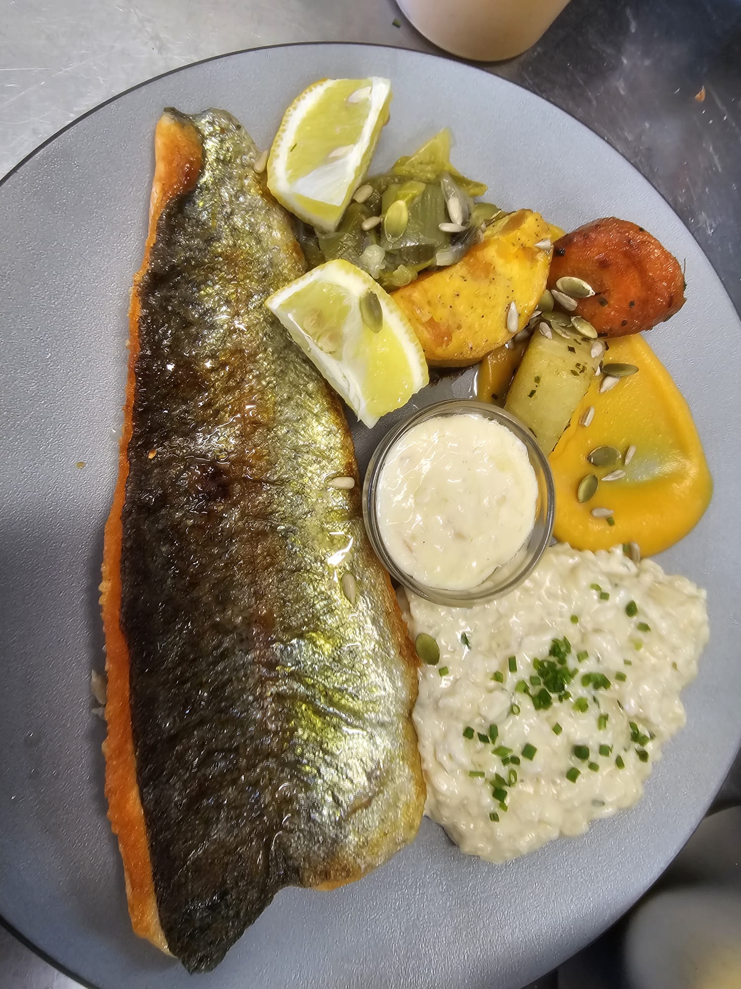 Filet de truite du lac